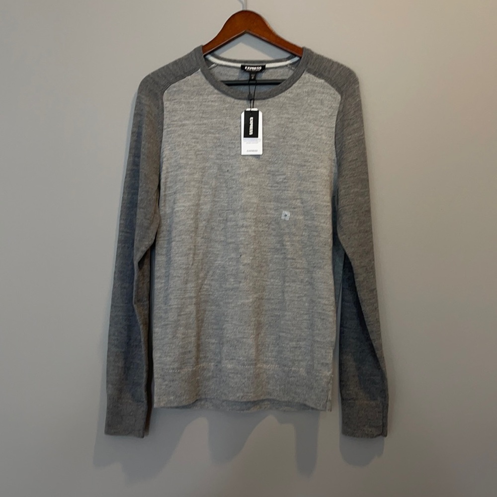 Men’s Express Merino Wool Sweater Medium M